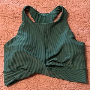 Calia Ribbed Long Line Bikini Top